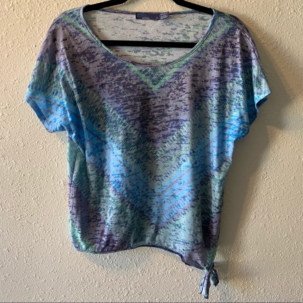Prana| Multicolor Chevron Top